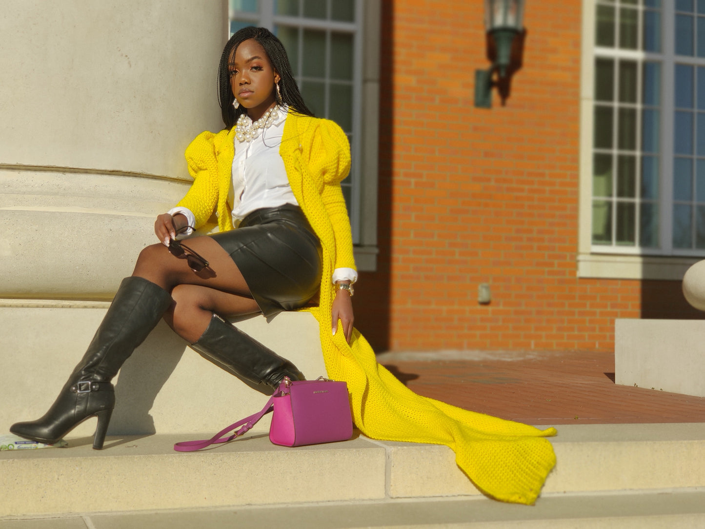 Jamali Double Breasted Coat
