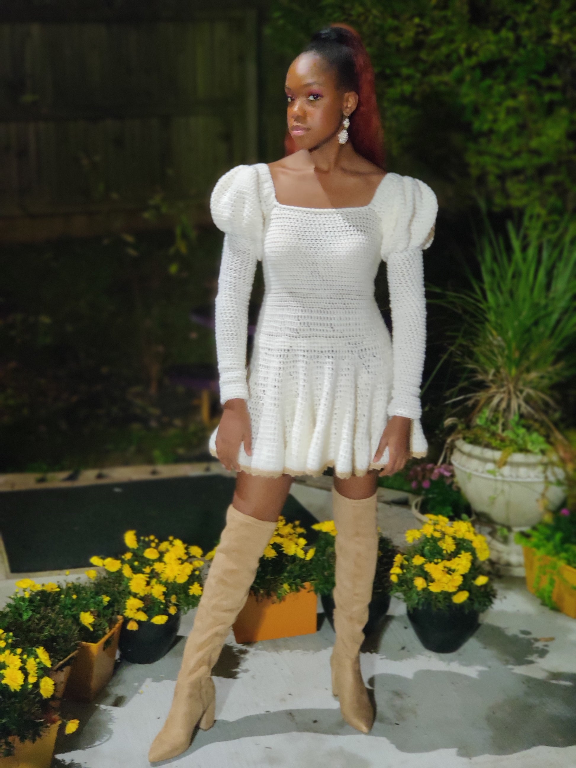 circle mini dress NEW IN