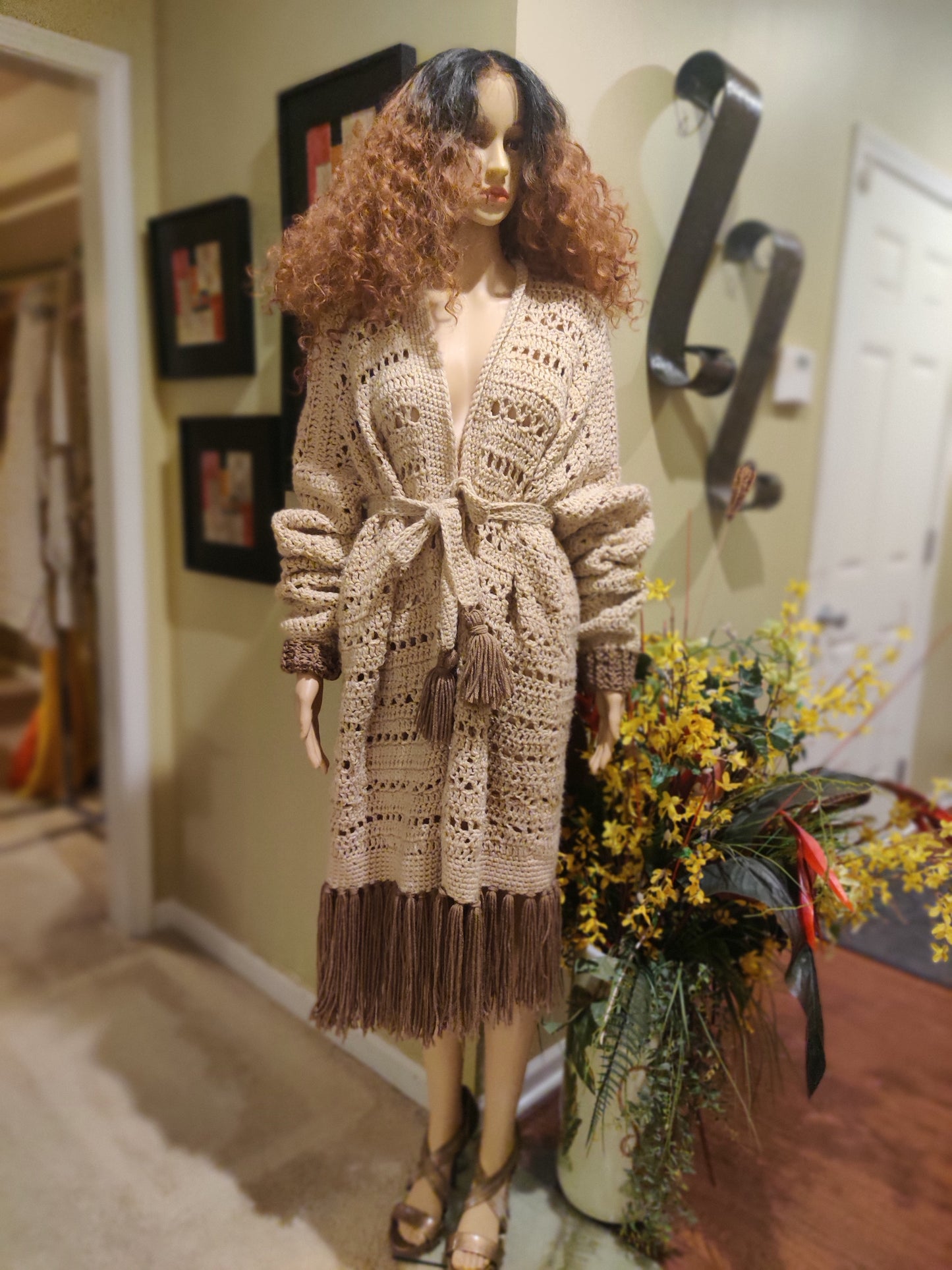 Darion Duster Fringe Coat