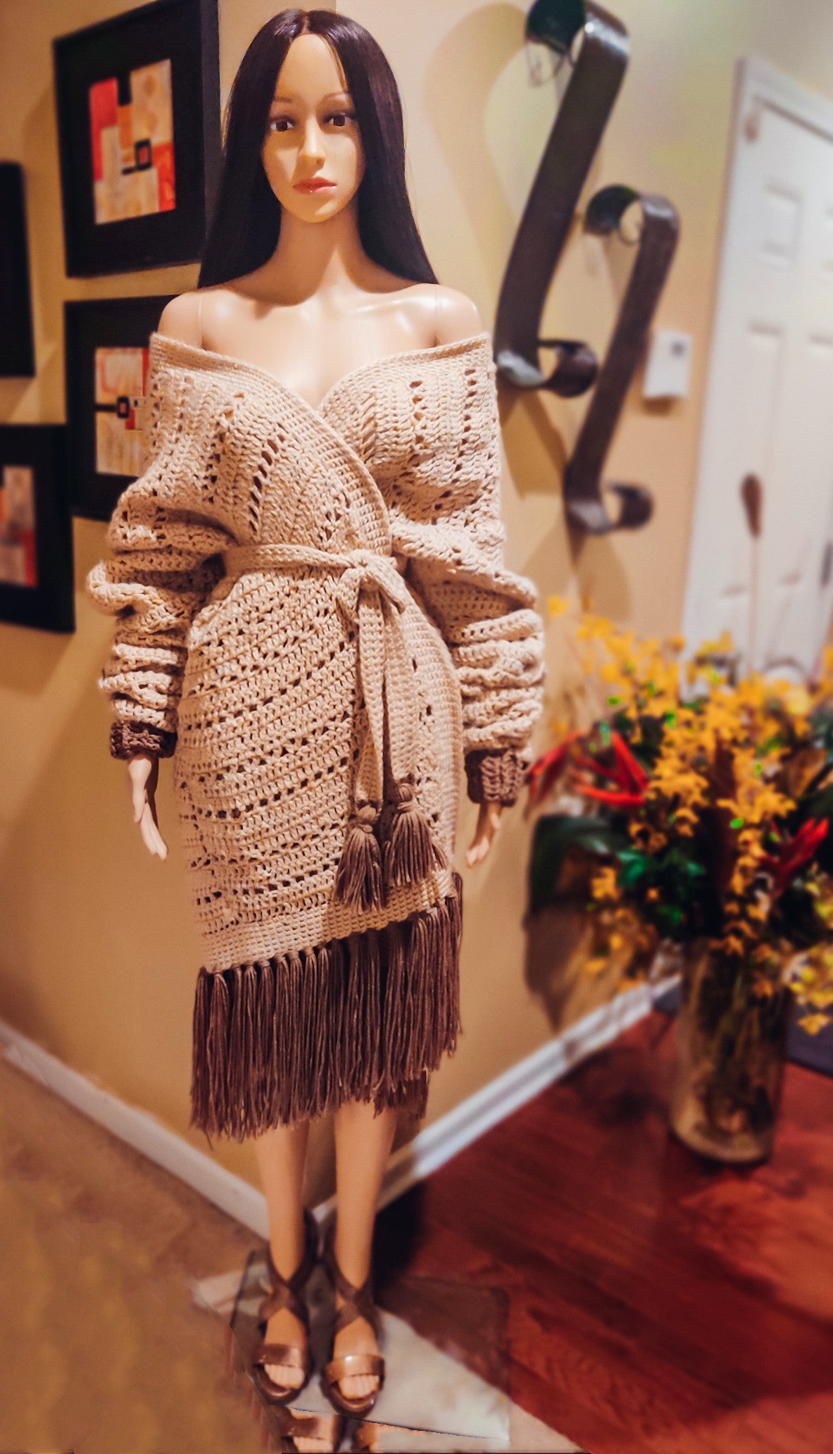 Darion Duster Fringe Coat